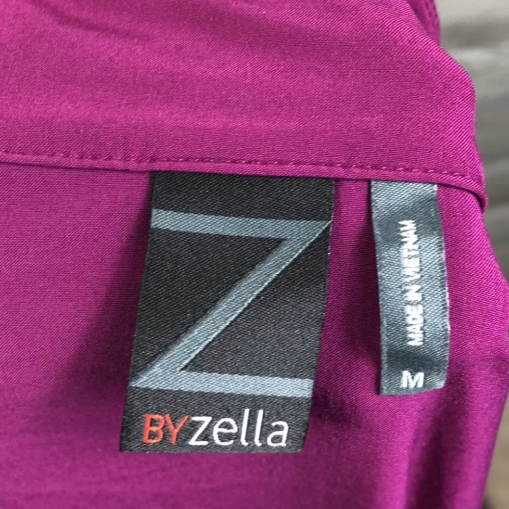 Z by Zella Athletic Full Zip Jacket Fuschia Medium Mesh Lightweight Pink - Picture 7 of 9